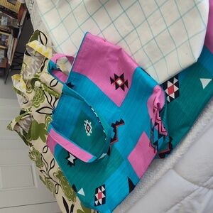 Tote/market bags for sale by Vera nonspecific colors and sizes 13x14